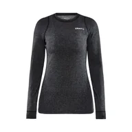 Koszulki i topy damskie - Koszulka damska Craft Core Wool Merino LS Black S - miniaturka - grafika 1