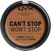 Pudry do twarzy - NYX Professional Makeup Professional Makeup - CANT STOP WANT STOP POWDER FOUNDATION - Podkład do twarzy w pudrze - 16 - MAHOGANY NYXDWPU-WPU-08 - miniaturka - grafika 1
