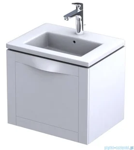 Oristo Skagen szafka z umywalką wisząca 59x50x45 biały mat OR49-SD1S-60-2/UME-TW-60-91 | - Szafki łazienkowe - miniaturka - grafika 1