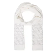 Apaszki i szaliki damskie - Szalik Guess W5BZ21 Z2NQ2 Biały - miniaturka - grafika 1