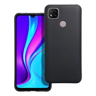 Etui i futerały do telefonów - OEM Futerał matt do Xiaomi Redmi 9C czarny - miniaturka - grafika 1