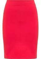 Spódnice - faina Damska spódnica ołówkowa 19222966, czerwony, L - miniaturka - grafika 1