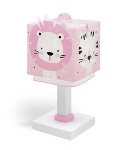 Dalber Baby Jungle lampka nocna 1-punktowa różowa 63111S 63111S - Lampy stojące - miniaturka - grafika 1