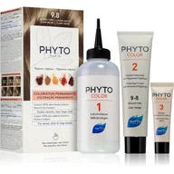 Farby do włosów i szampony koloryzujące - Phyto PhytoColor 9,8 Blond Tres Clair Beige Farba do włosów - kolor bardzo jasny beżowy blond 50+50+12 - miniaturka - grafika 1