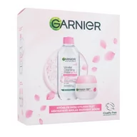 Zestawy kosmetyków damskich - Garnier Skin Naturals Rose Cream Gift Set zestaw Krem do twarzy na dzień 50 ml + woda micelarna 400 ml dla kobiet - miniaturka - grafika 1