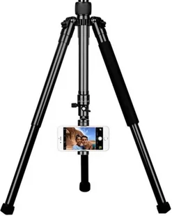 Momax Wielofunkcyjny statyw kamery i kij do selfie Tripod Pro 6 (130 cm) (czarny) TRS6D - Selfie stick - miniaturka - grafika 1