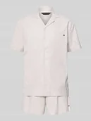 Piżamy męskie - Piżama o kroju regular fit z czystej bawełny - miniaturka - grafika 1