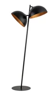 Lampy stojące - Nowoczesna lampa podłogowa Sfera 50336 Sigma do salonu czarna miedziana - miniaturka - grafika 1