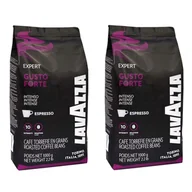 Kawa - 2x Kawa ziarnista LAVAZZA Gusto Forte Expert 1 kg - miniaturka - grafika 1