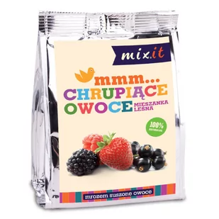 MixIt Chrupiąca, liofilizowana Mieszanka Leśna MixIt, 20 - Owoce świeże i suszone - miniaturka - grafika 1