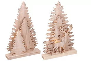 Choinka 25 Cm, 10 Diod Led - Ozdoby bożonarodzeniowe - miniaturka - grafika 1