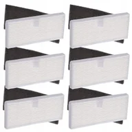 Akcesoria do robotów sprzątających - 6x Filtr HEPA do Xiaomi Viomi S9 Alpha UV filtry komplet zestaw filtrów - miniaturka - grafika 1
