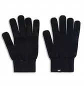 Rękawiczki - Rękawiczki dzianinowe do ekranów 4F GLOU121 20S czarny L/XL - miniaturka - grafika 1