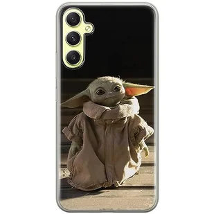 ERT GROUP etui na telefon Samsung A34 5G, case oryginalny i oficjalnie licencjonowany przez Star Wars, wzór Baby Yoda 001, optymalnie dopasowane, plecki z TPU - Etui i futerały do telefonów - miniaturka - grafika 1