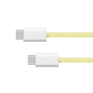 Kabel USB typu C - USB typu C 60 W 1,5 m żółty KrugerMatz Basic - Kable USB - miniaturka - grafika 1