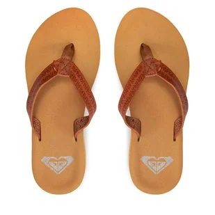 Japonki Roxy ARJL101146 Brązowy - Klapki i japonki damskie - miniaturka - grafika 1