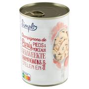 Warzywa w marynacie - Simpl Pieczarki w kawałkach 400 g - miniaturka - grafika 1