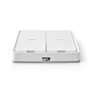 Systemy inteligentnych domów - Przełącznik zasilania Nedis SmartLife, Zigbee 3.0, 4 tlačítka (ZBWS40WT) Biały - miniaturka - grafika 1