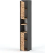 Szafki łazienkowe - STIV Möbel Szafka łazienkowa stojąca 30 CM Szafka łazienkowa loft, szary dąb Wotan - miniaturka - grafika 1