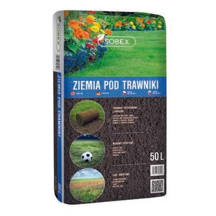 Sobex Ziemia pod trawniki 50 l - Ziemia ogrodowa - miniaturka - grafika 1