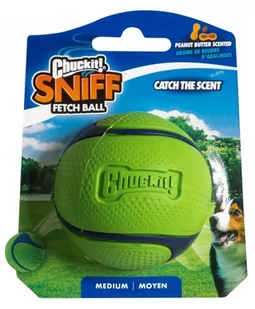Chuckit! Sniff Fetch Ball Peanut Butter Medium [33208] - Zabawki dla psów - miniaturka - grafika 1