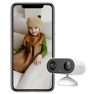 IMOU Cell Go 3MP Security Wireless Camera, 5000mAh Battery, Night Vision, Human Detection, 2-Way Audio, Voice Changer - Systemy inteligentnych domów - miniaturka - grafika 2