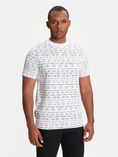 KARL LAGERFELD T-Shirt 755040 553225 Biały Regular Fit - Koszulki męskie - miniaturka - grafika 1