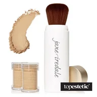 Pudry do twarzy - Jane Iredale Amazing Base Brush Sypki puder mineralny z pędzlem (kolor Satin) 5 g - miniaturka - grafika 1