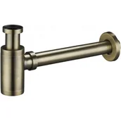 Syfony - Mexen MEXEN PÓŁSYFON UMYWALKOWY MOSIĘŻNY OKRĄGŁY BRONZE 79950-40 - miniaturka - grafika 1