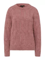 Swetry damskie - More & More Sweter w kolorze szaroróżowym - miniaturka - grafika 1