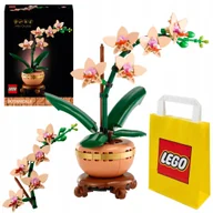 Klocki - LEGO Mała Orchidea Kwiaty kwiatki Botanical Collection Torba Lego Prezent - miniaturka - grafika 1