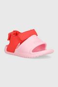 Buty dla dziewczynek - Puma sandały dziecięce kolor różowy - miniaturka - grafika 1