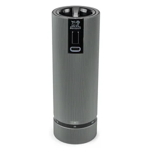 Młynek elektryczny Peugeot Carbon pieprz Made in France Usb - Młynki do soli i pieprzu - miniaturka - grafika 1