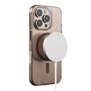 Crong Clear MAG Pro - Etui iPhone 16 Pro MagSafe (czarny) - Etui i futerały do telefonów - miniaturka - grafika 1