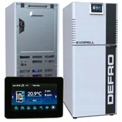 Piece i kotły grzewcze - Defro Kocioł Evopell piec na pellet 8 kW 5 klasa lista Zum Ecodesign - miniaturka - grafika 1