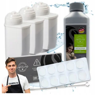 3x ZAMIENNIK Filtra Wody BRITA Intenza i UNIWERSALNY ODKAMIENIACZ ZESTAW - Wkłady filtrujące - miniaturka - grafika 1