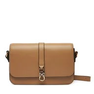 Torebki damskie - Torebka Tommy Hilfiger Th Libre Flap Crossover AW0AW17723 Brązowy - miniaturka - grafika 1