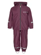 Bluzy i sweterki niemowlęce - HULABALU 2-częściowy zestaw przeciwdeszczowy "Pixy" w kolorze fioletowym - miniaturka - grafika 1