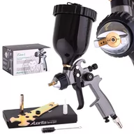 Pozostałe narzędzia pneumatyczne - Pistolet Lakierniczy do Malowania AUARITA LION GRAY LVMP Dysza 1,7mm - miniaturka - grafika 1