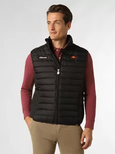 ellesse - Męska kamizelka pikowana, czarny - Kamizelki męskie - miniaturka - grafika 1