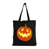 Torby i wózki na zakupy - Eko Torba na ramię Zakupy Shopper Torebka Bawełniana Dynia Halloween #6 - miniaturka - grafika 1