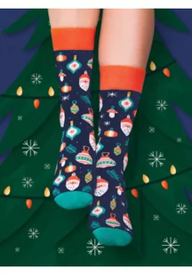 Skarpety świąteczne Bombki 35-38 - Moda i uroda - miniaturka - grafika 1