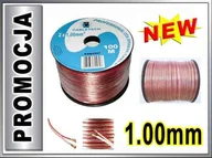 Kable - KAB0357 Kabel głośnikowy CCA 2x1.00mm CABLETECH 1m - miniaturka - grafika 1