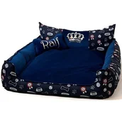 Legowiska dla psów - Legowisko uniwersalne GOGIFT Ralph XXL Granatowy | Bezpłatny transport - miniaturka - grafika 1