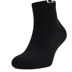 Skarpetki Under Armour  Core QTR 3PK-BLK  M - Skarpetki męskie - miniaturka - grafika 1