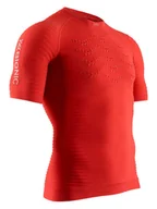 Koszulki sportowe męskie - XBIONIC koszulka męska termoaktywna EFFEKTOR RUN SHIRT 4.0 sunset orange/ pearl grey - miniaturka - grafika 1