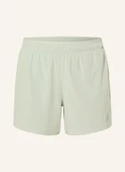 Spodenki damskie - New Balance Szorty Do Biegania 2 W 1 ws41202 gruen - miniaturka - grafika 1