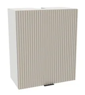 Szafki kuchenne - Szafka Wisząca Okapowa Presto 60X72 Cm Płyta Laminowana Biały/Lamela Kaszmir - miniaturka - grafika 1