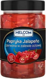 Papryka Jalapeno czerwona w zalewie octowej 327ml - Pasztet i przetwory mięsne - miniaturka - grafika 1