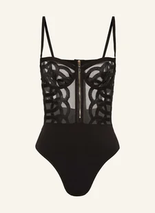Livy Body Z Fiszbinami Kimbaku schwarz - Body - miniaturka - grafika 1